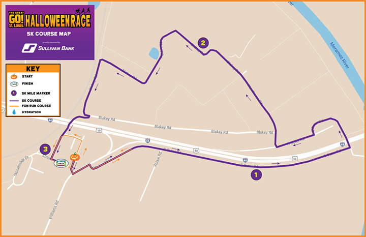Go stl 2024 5k map